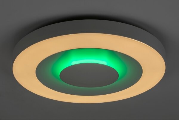 Rabalux - LED RGB Stmívatelné stropní svítidlo LED/40W/230V + DO 3000-6000K