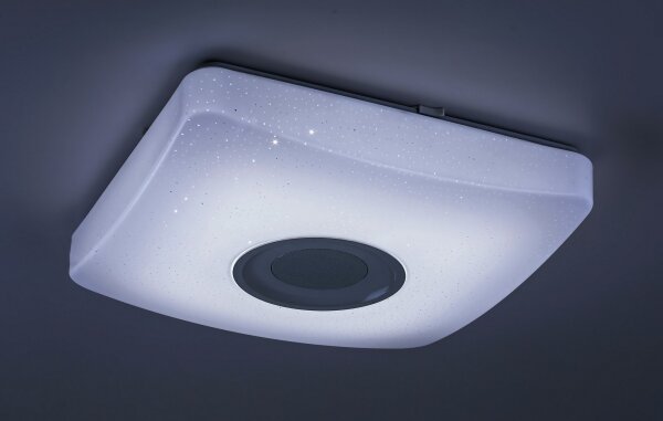 Rabalux - LED RGB Stmívatelné stropní svítidlo s reproduktorem LED/18W/230V + DO