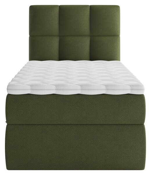 AMERICKÁ POSTEL, 90/200 cm, tmavě zelená MID.YOU - Jednolůžkové postele, Online Only