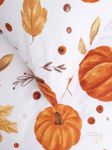 MK Lůžkoviny Bavlněný povlak na polštář Renforcé 50 x 70 cm - Podzimní nálada
