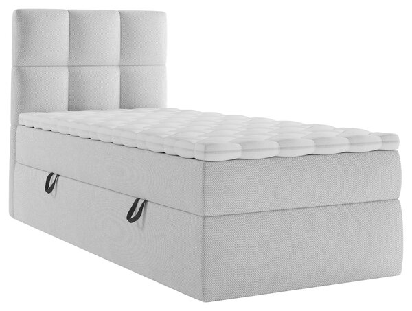 AMERICKÁ POSTEL, 90/200 cm, šedá MID.YOU - Jednolůžkové postele, Online Only