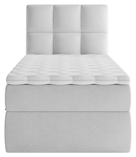 AMERICKÁ POSTEL, 90/200 cm, šedá MID.YOU - Jednolůžkové postele, Online Only