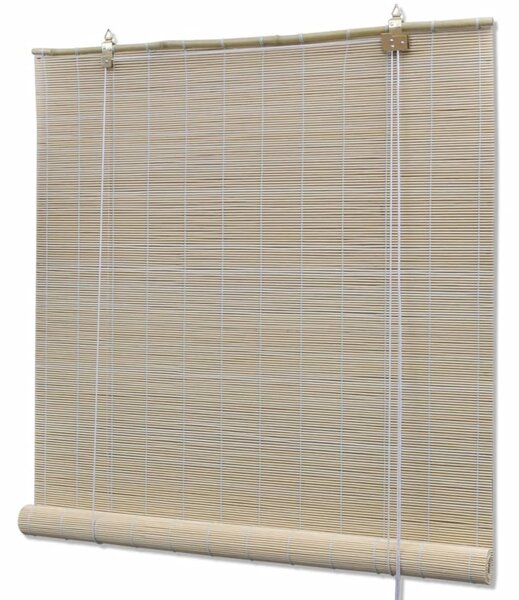 Zatemňovací rolety z přírodního bambusu 2 ks 120 x 160 cm