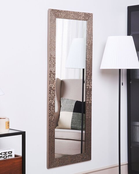 Zrcadlo MARANS 50 cm 130 cm Hnědá