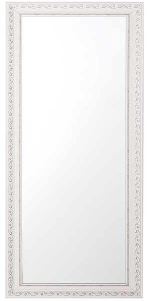 Zrcadlo MAULEON 50 cm 130 cm Krémově bílá