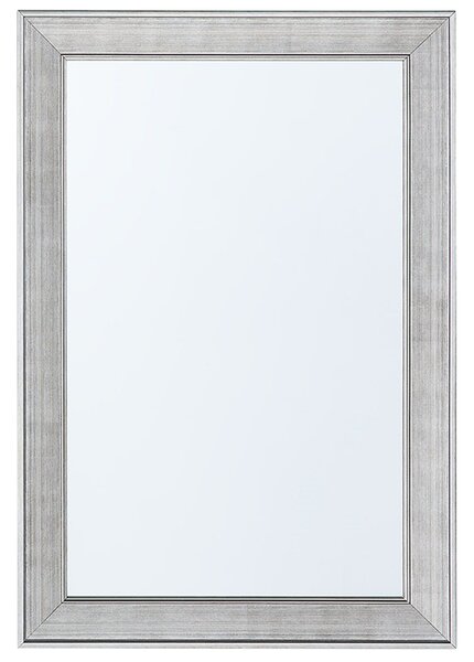 Zrcadlo BUBRY 61 cm 91 cm Stříbrná