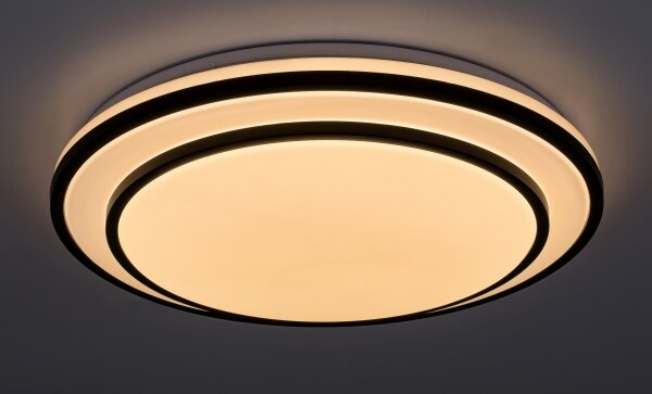 Rabalux 2130 - LED Stmívatelné stropní svítidlo LUPITA LED/40W/230V černá + DO
