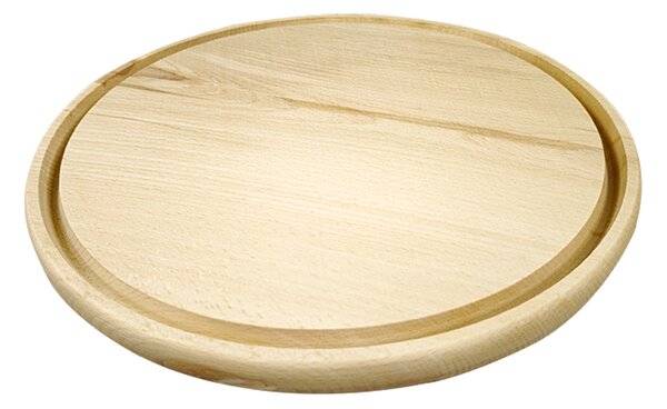 AMADEA Dřevěné servírovací prkénko - podnos, masivní dřevo, 30 cm