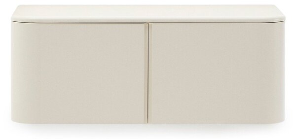 Béžová závěsná skříňka pod umyvadlo 90x35 cm Salaya – Kave Home