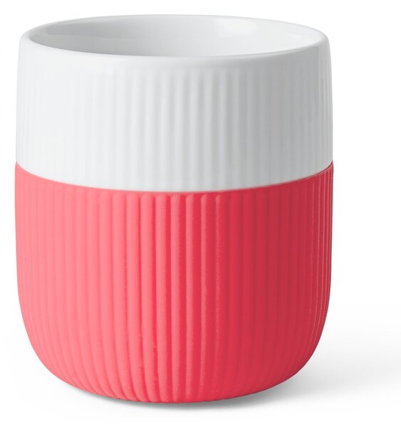 Porcelánový hrnek Fluted Contrast Hibiscus 350 ml