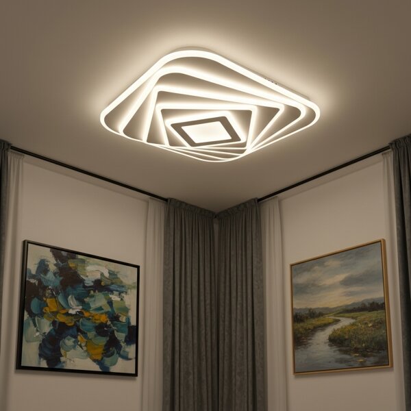 Brilagi - LED Stmívatelné stropní svítidlo MODERN LED/210W/230V 3000-6000K + DO