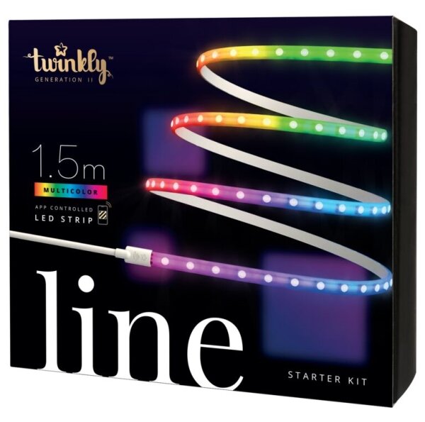 Twinkly TWL100STW-WEU - LED RGB Stmívatelný pásek LINE 100xLED 1,5 m Wi-Fi