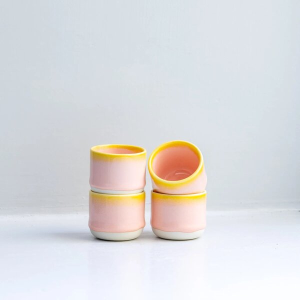 Porcelánový hrnek Pink Grapefruit 50 ml
