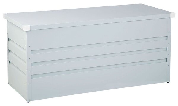 Úložný box CEBROSA 132 cm 62 cm Kov Světle šedá