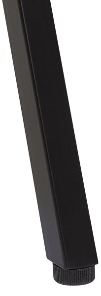 Psací stůl s regálem BROXTON 77 cm 46 cm se zásuvkami Světle hnědá