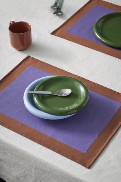Talíř Barro Plate Green Ø 18 cm – set 2 ks