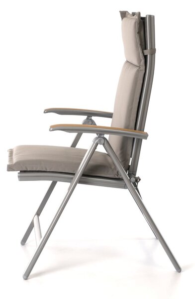 Látkový podsedák 45 × 116 cm, šedá