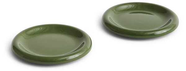 Talíř Barro Plate Green Ø 18 cm – set 2 ks