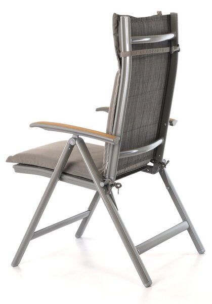 Látkový podsedák 45 × 116 cm, šedá
