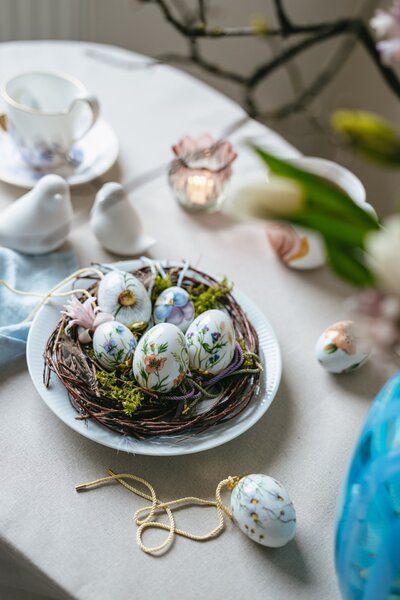 Porcelánová velikonoční ozdoba 2026 Small Chamomiles