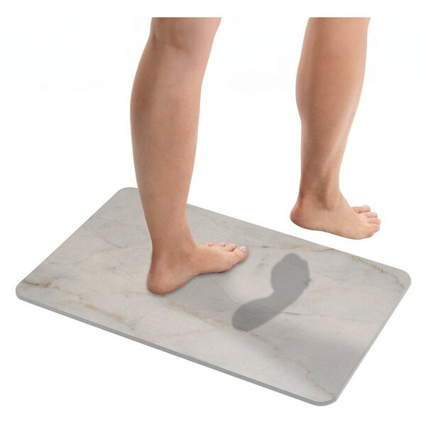 Taupe z křemeliny koupelnová předložka 39x60 cm Itamos – Wenko