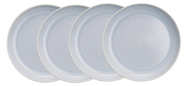 CASA NOVA Sada hlubokých talířů 22,5 cm set 4 ks - šedá