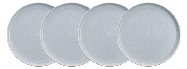 CASA NOVA Sada snídaňových talířů 22,5 cm set 4 ks - šedá