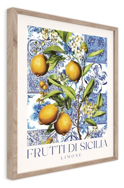 Tištěný obraz s rámem 40x50 cm Sicilia – Styler