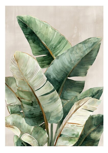 Tištěný obraz na plátně 70x100 cm Foliage – Styler