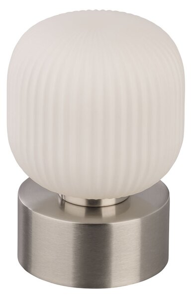 LIVARNO home Stolní LED lampa (drážkované sklo) (100357117002)