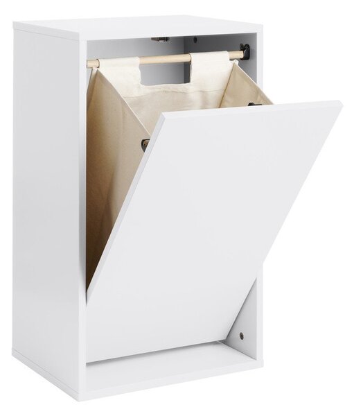 Bílý nástěnný koš na prádlo Laundry Box – ReCollector