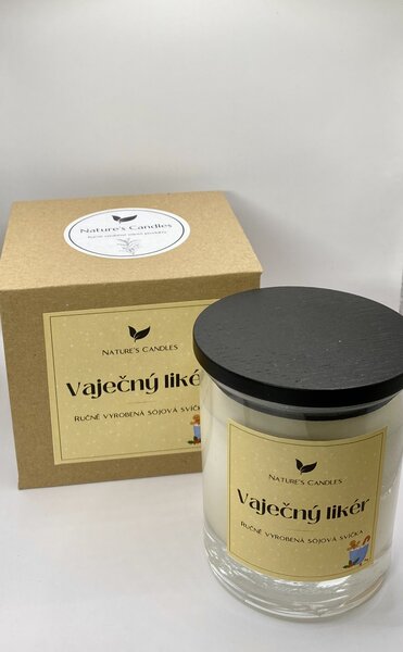 Sójová svíčka - Vaječný likér