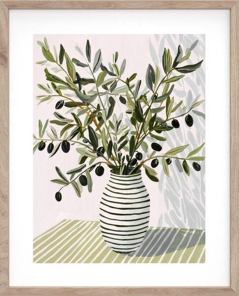 Tištěný obraz s rámem 40x50 cm Olive Bunch II – Styler