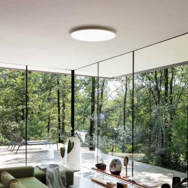 Ideal lux I292250 LED přisazené stropní svítidlo FLY | 53W integrovaný LED zdroj | 6250lm | 3000K