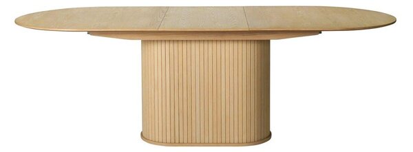 Rozkládací jídelní stůl s přídavnou deskou v dekoru dubu 95x180 cm Nola – Unique Furniture