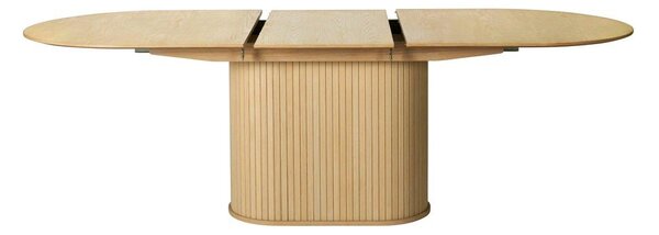 Rozkládací jídelní stůl s přídavnou deskou v dekoru dubu 95x180 cm Nola – Unique Furniture