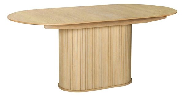 Rozkládací jídelní stůl s přídavnou deskou v dekoru dubu 95x180 cm Nola – Unique Furniture