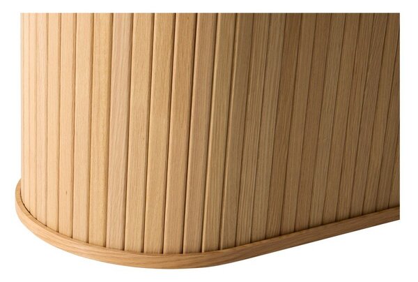 Rozkládací jídelní stůl s přídavnou deskou v dekoru dubu 95x180 cm Nola – Unique Furniture