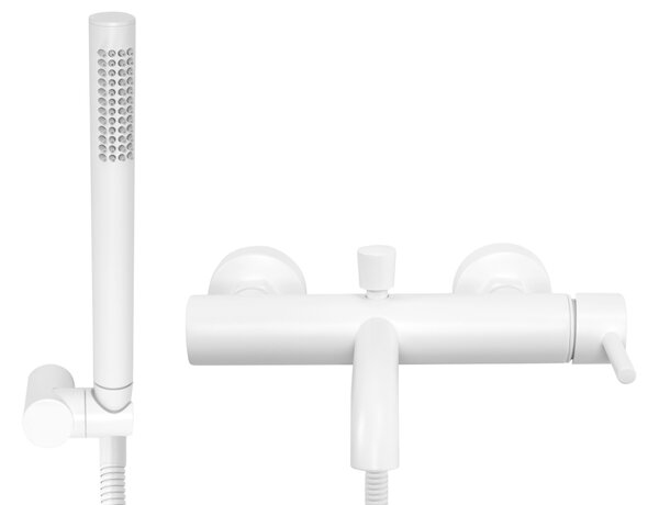 Koupelnová baterie REA LUNGO White Matt
