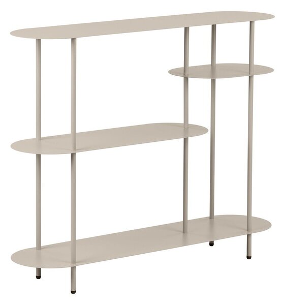Béžový kovový regál 118x97x31 cm Rieti – House Nordic
