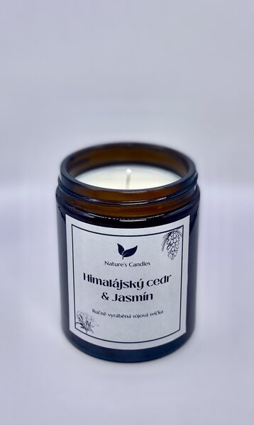 Sójová svíčka - Himalájský cedr & Jasmín