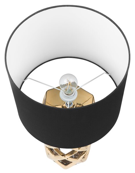 Stolní lampa SELJA Keramika Zlatá