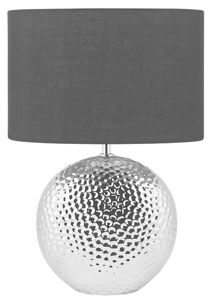Stolní lampa NASVA Keramika Stříbrná