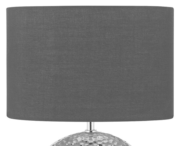 Stolní lampa NASVA Keramika Stříbrná