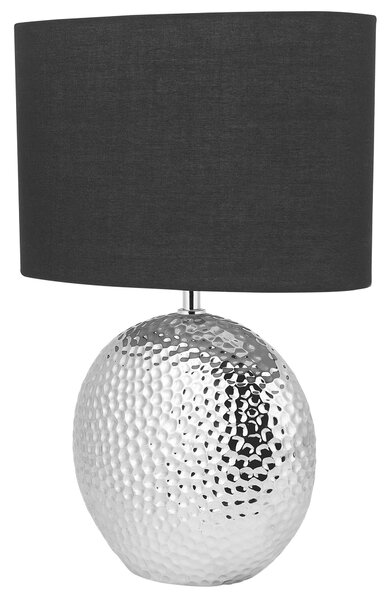 Stolní lampa NASVA Keramika Stříbrná