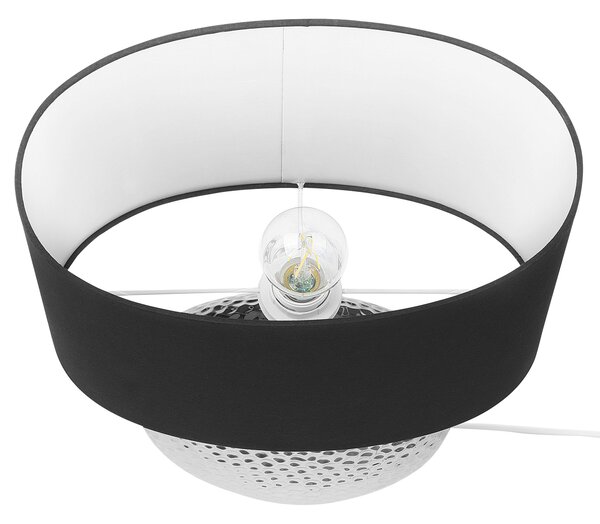 Stolní lampa NASVA Keramika Stříbrná