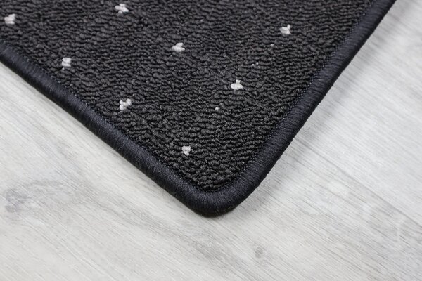 Condor Carpets Běhoun na míru Udinese antracit - šíře 50 cm