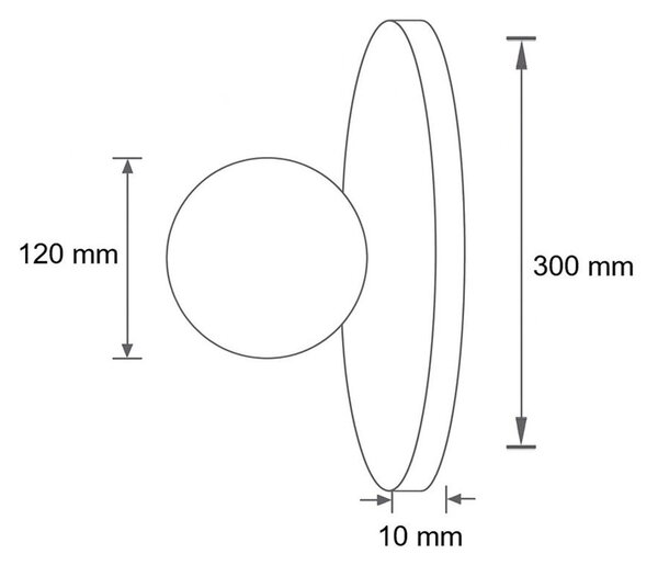 Béžové kamenné stropní svítidlo se skleněným stínidlem ø 12 cm Hilde – Opviq lights