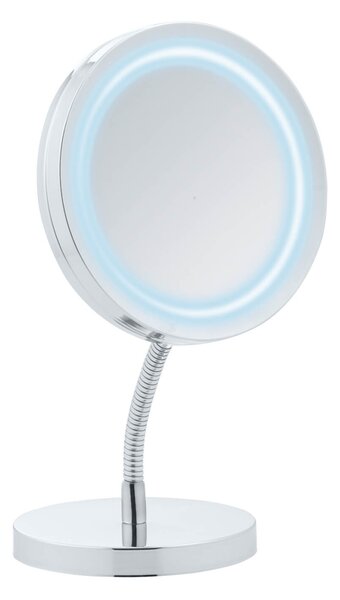 WENKO LED stojící zrcadlo BROLO bílé 17x15x13 cm