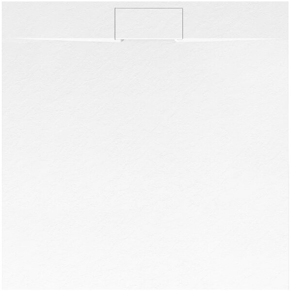 Sprchová vanička REA Bazalt 90x90 - White